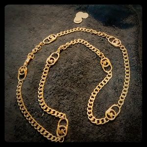 Michael Kors long chain necklace